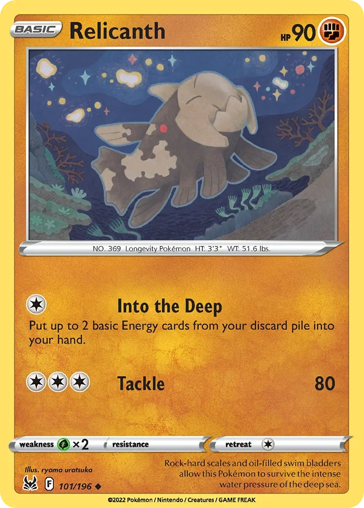 101/196 from Lost Origin Uncommon Pokemon Card