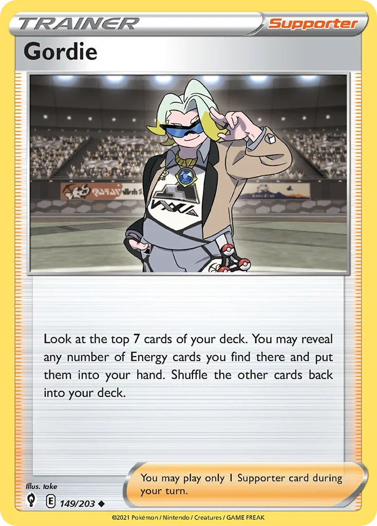 149/203 from Evolving Skies Uncommon Trainer Card