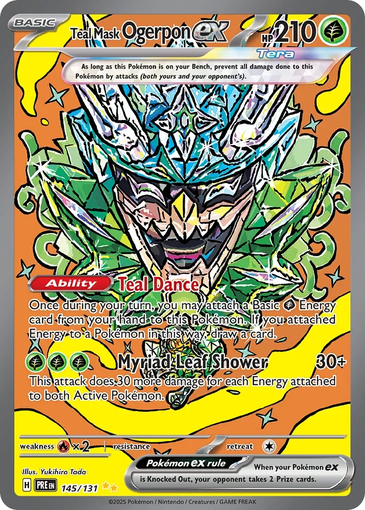 145/131 from Prismatic Evolutions Card List Special Illustration Rare Pokemon Card