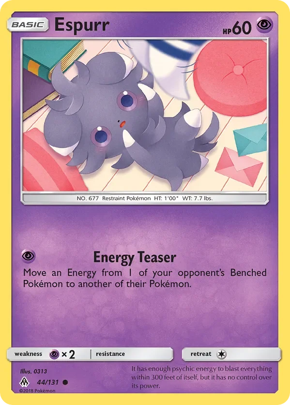 44/131 from Forbidden Light Common Pokemon Card