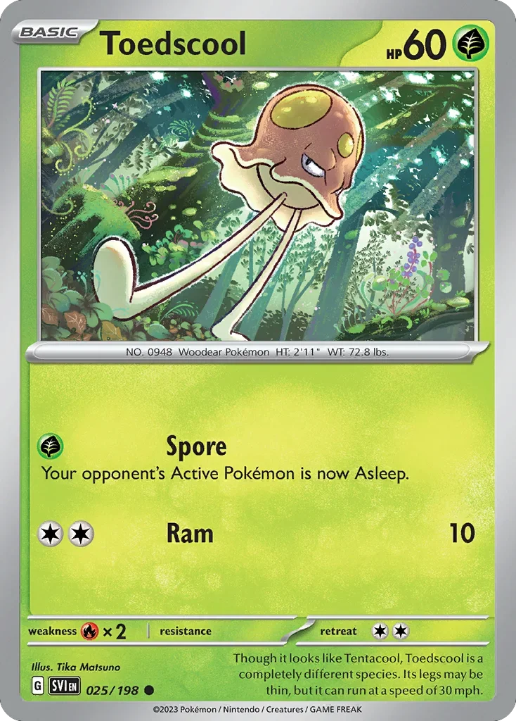 025/198 from Scarlet & Violet Common Pokemon Card