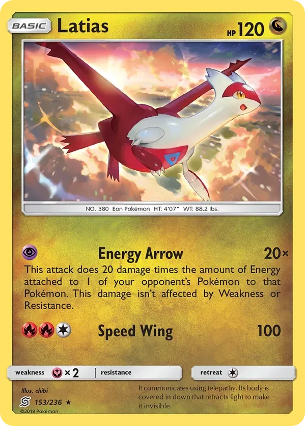 153/236 from Unified Minds Rare Pokemon Card