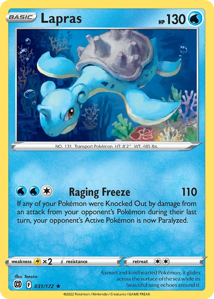 031/172 from Brilliant Stars Rare Pokemon Card