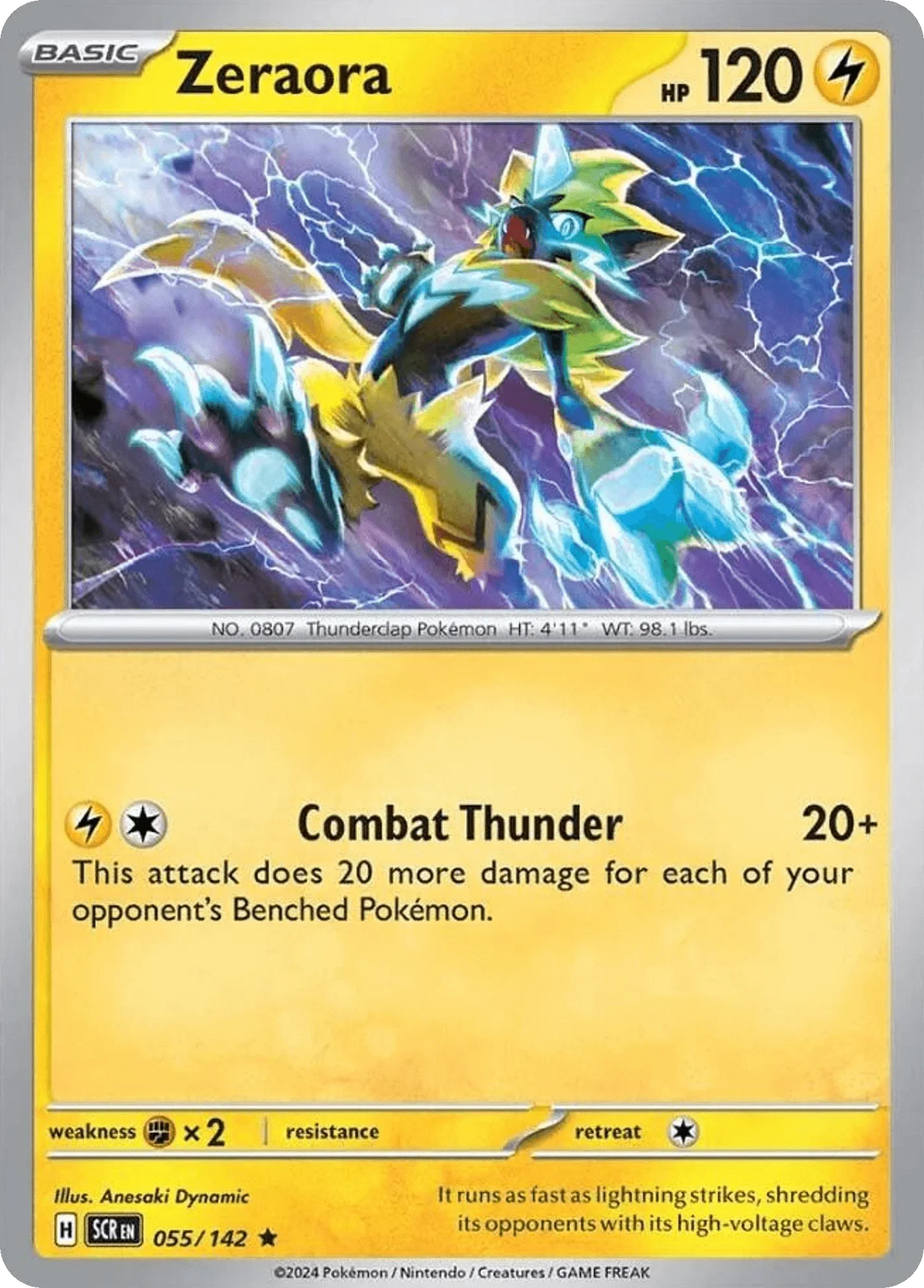 055/142 from Stellar Crown Card List Rare Pokemon Card