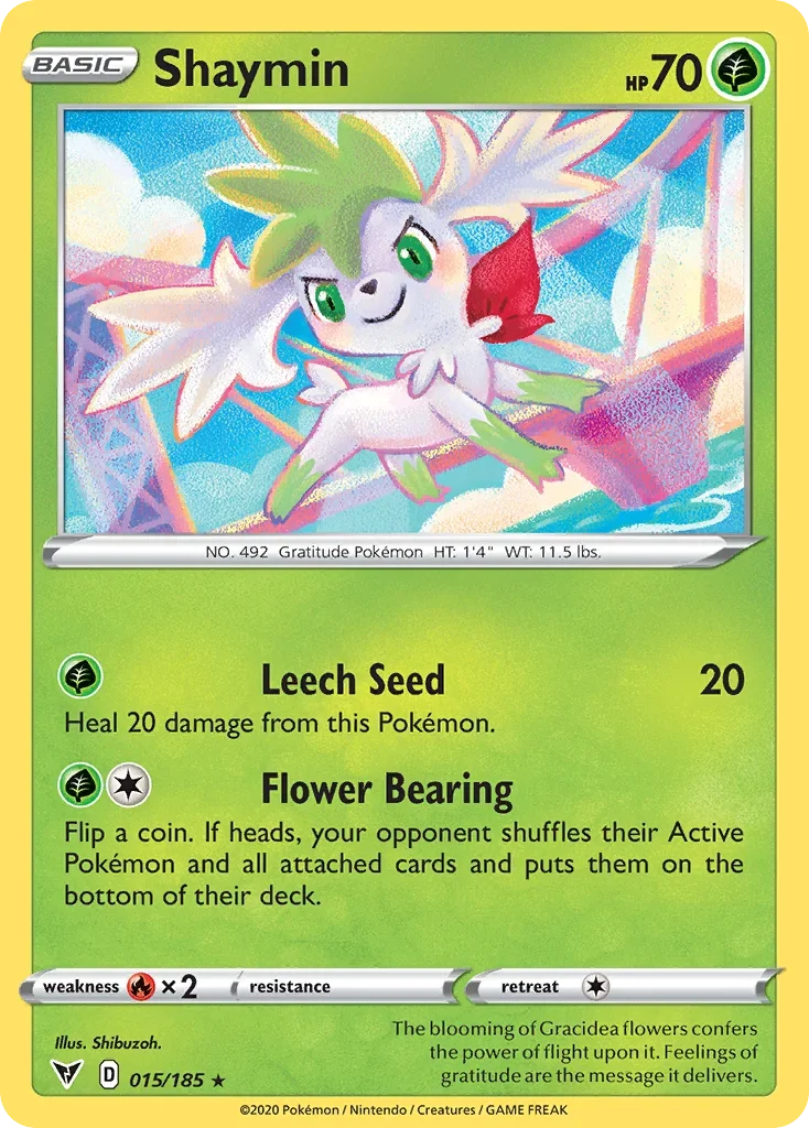015/185 from Vivid Voltage Holo Rare Pokemon Card