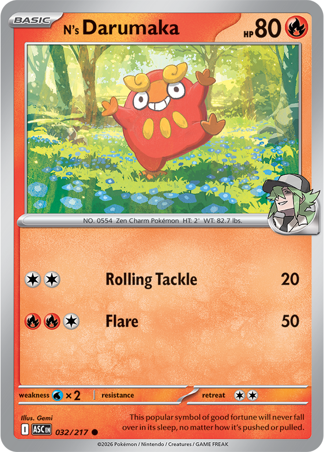 032/217 Ethan's Fletchling from Ascended Heroes Common