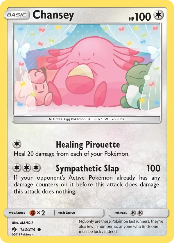 152/214 from Lost Thunder Common Pokemon Card