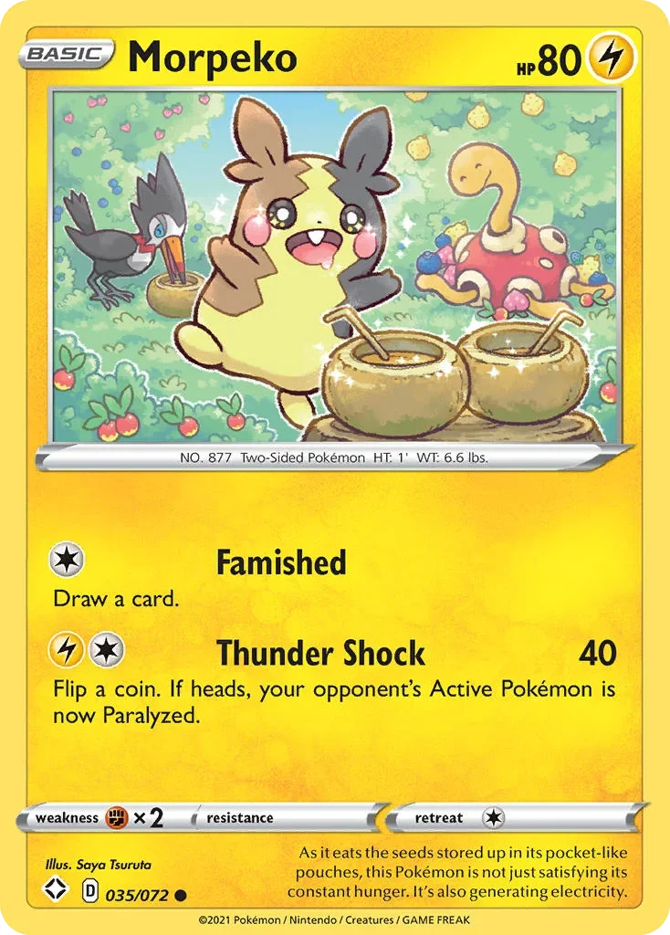 035/072 from Shining Fates Common Pokemon Card