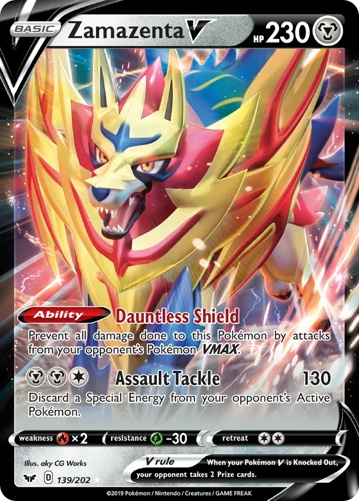 139/202 from Sword & Shield Ultra Rare Pokemon Card