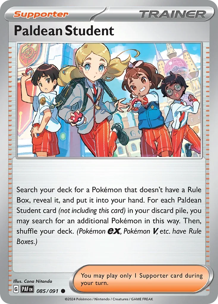 085/091 from Paldean Fates Common Pokemon Card
