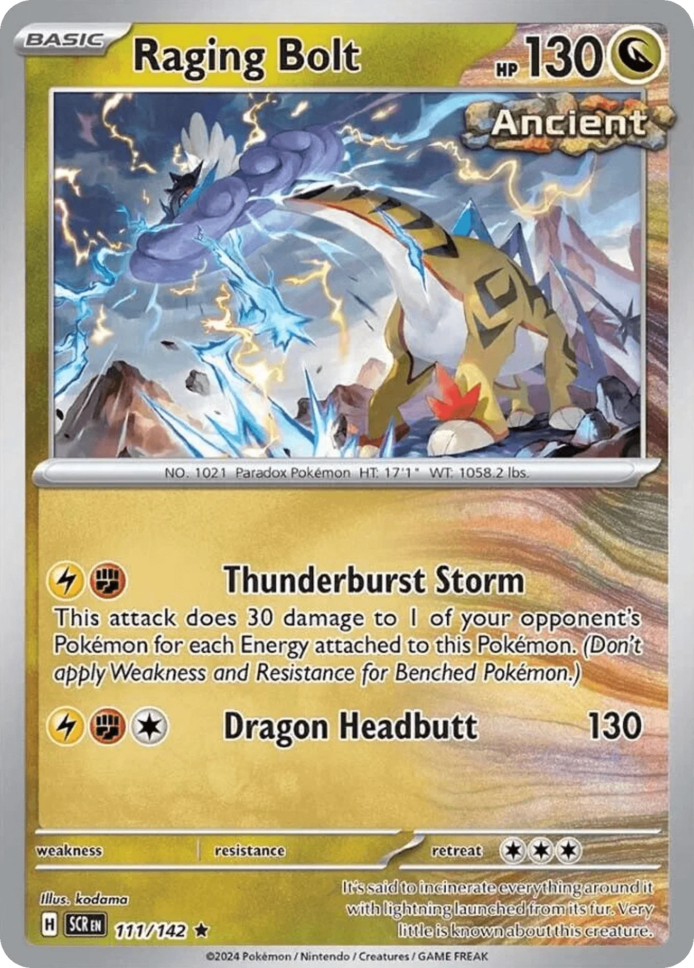 111/142 from Stellar Crown Card List Rare Pokemon Card