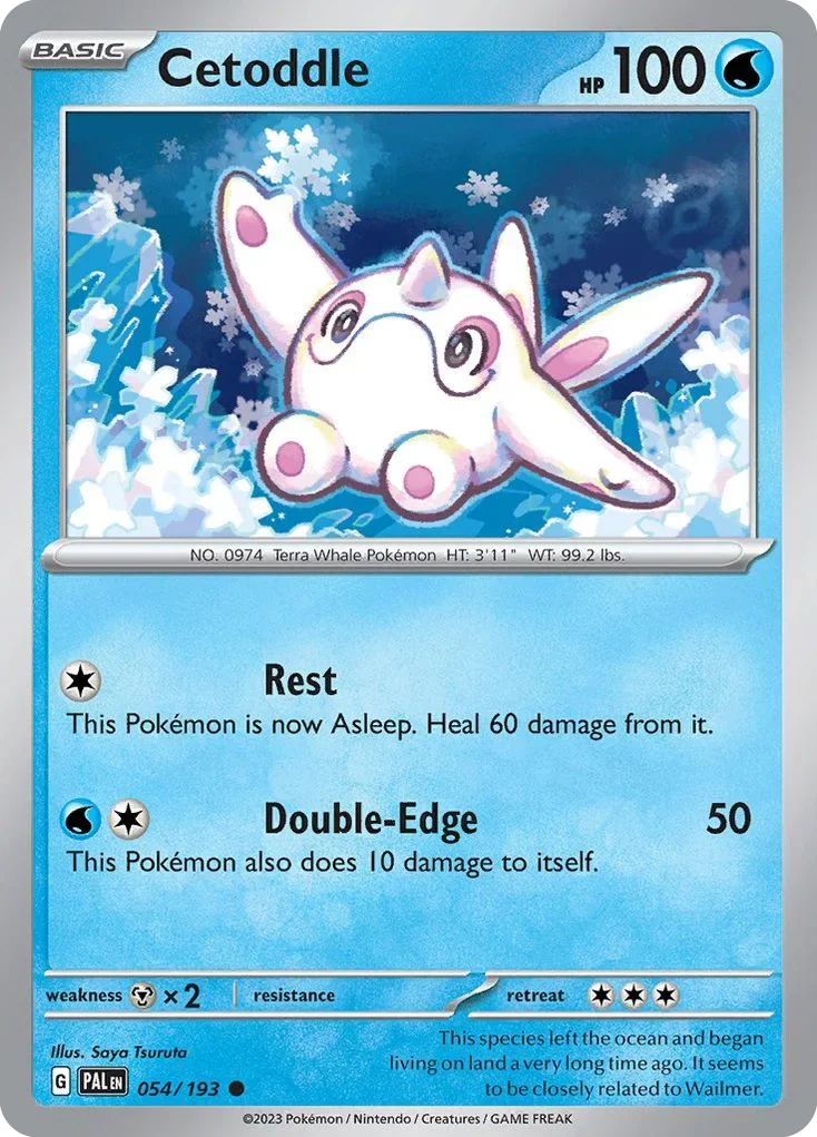 054/193 from Paldea Evolved Common Pokemon Card