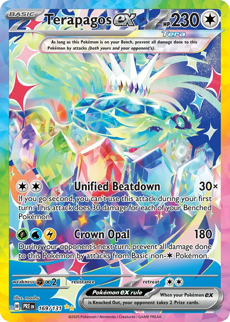 169/131 from Prismatic Evolutions Card List Special Illustration Rare Pokemon Card