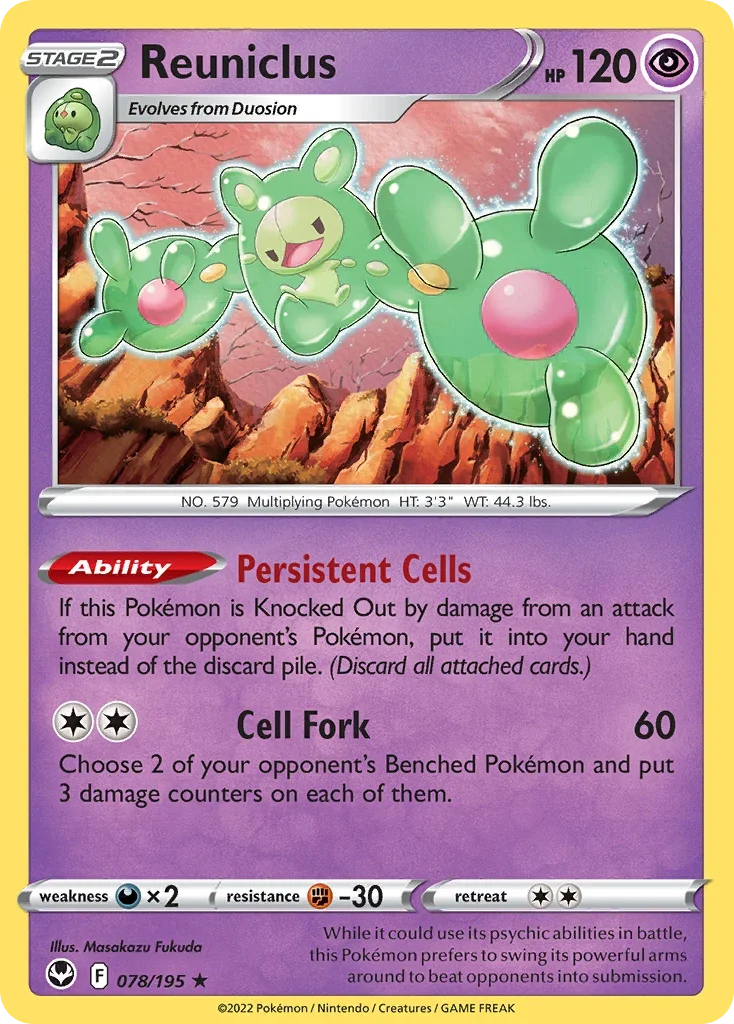 078/195 from Silver Tempest Holo Rare Pokemon Card