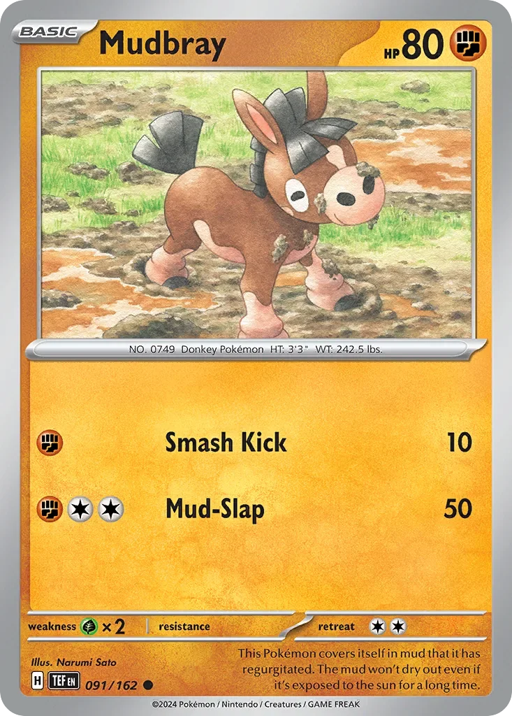 091/162 from Temporal Forces Common Pokemon Card