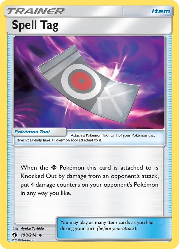 190/214 from Lost Thunder Uncommon Trainer Card