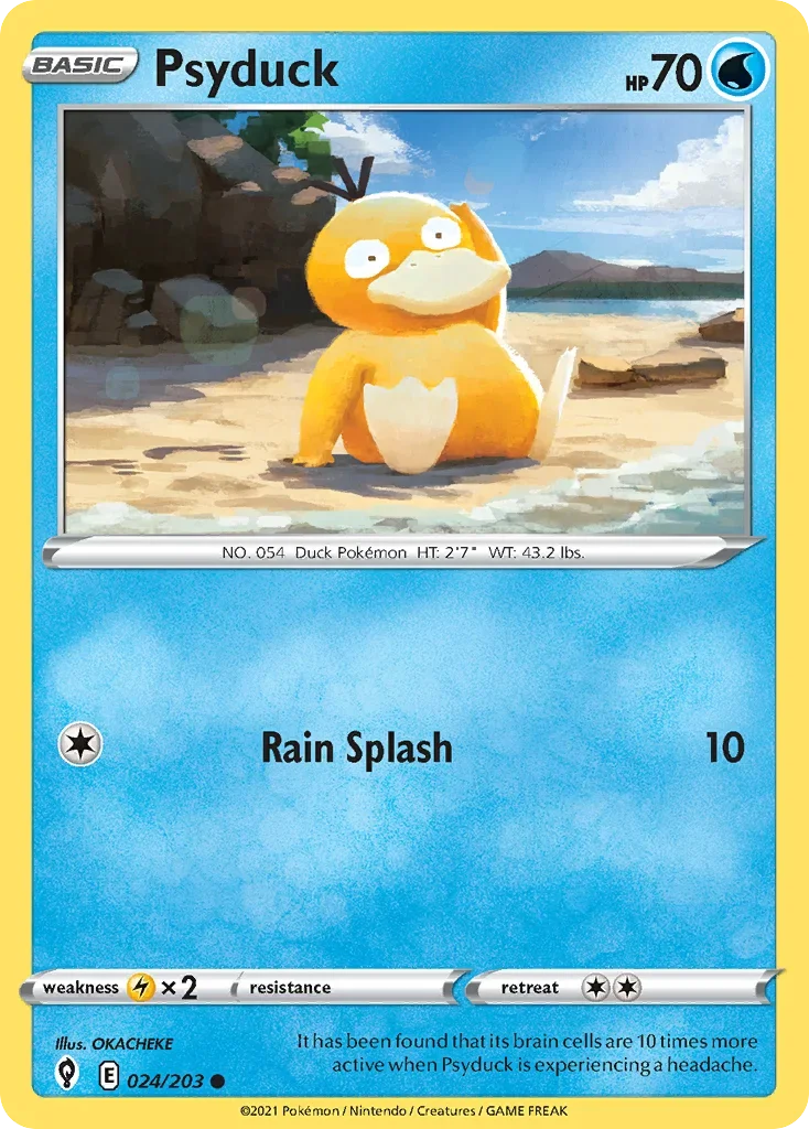 024/203 from Evolving Skies Common Pokemon Card