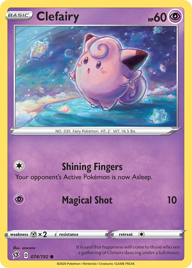 074/192 from Rebel Clash Common Pokemon Card