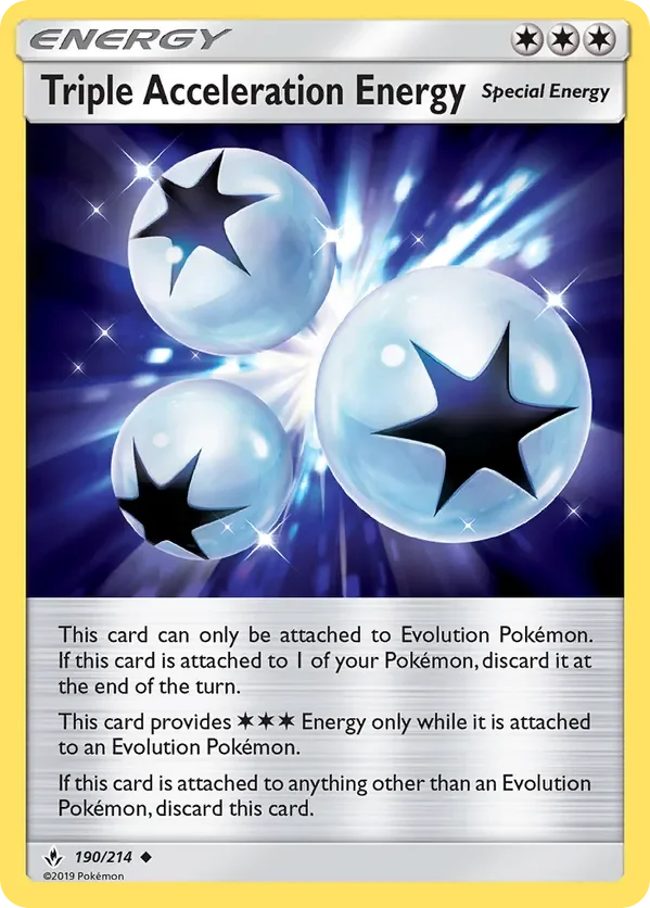 190/214 from Unbroken Bonds Uncommon Energy Card