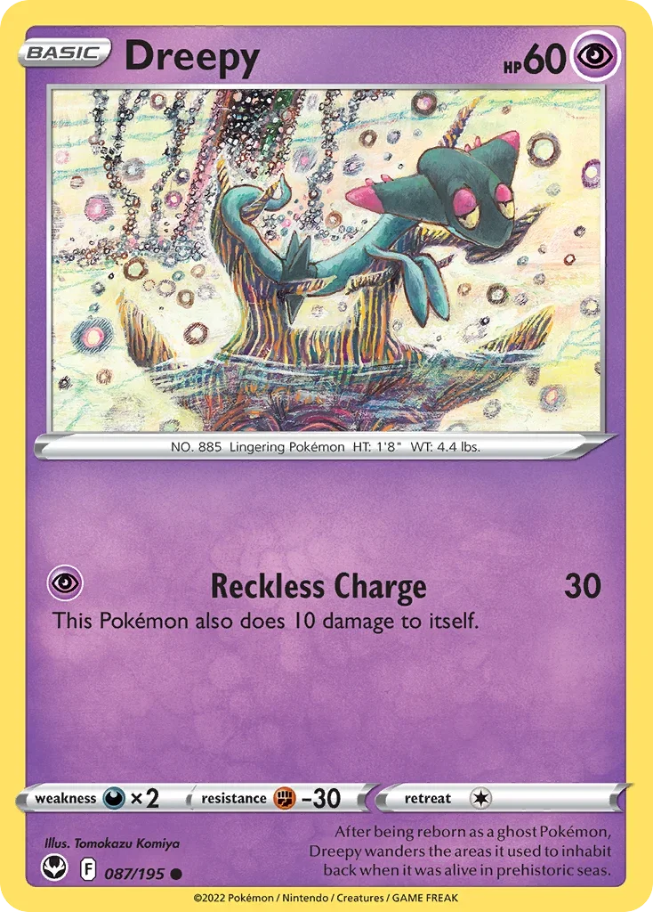 087/195 from Silver Tempest Common Pokemon Card