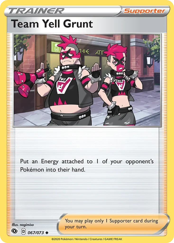 67/73 from Champion's Path Uncommon Trainer Card