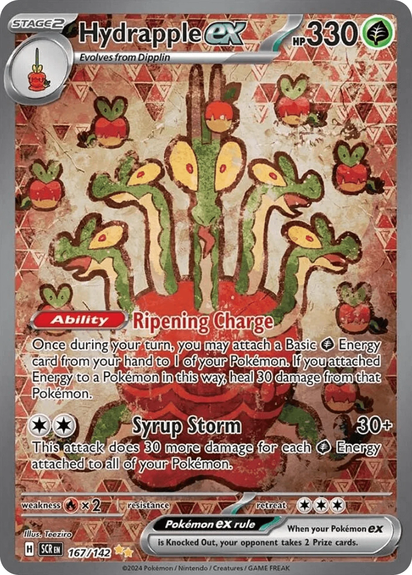 167/142 from Stellar Crown Card List Special Illustration Rare Pokemon Card
