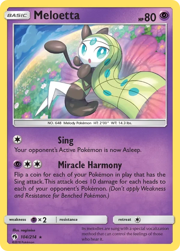 104/214 from Lost Thunder Rare Pokemon Card