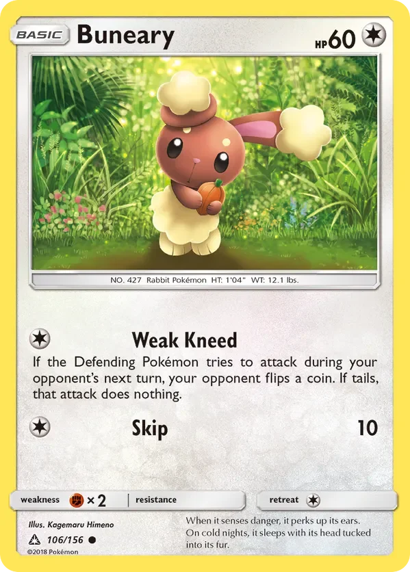 106/156 from Ultra Prism Common Pokemon Card
