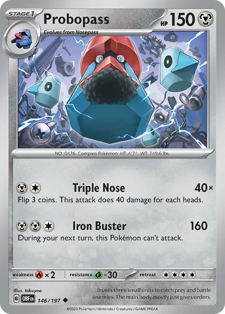 146/197 from Obsidian Flames Uncommon Pokemon Card