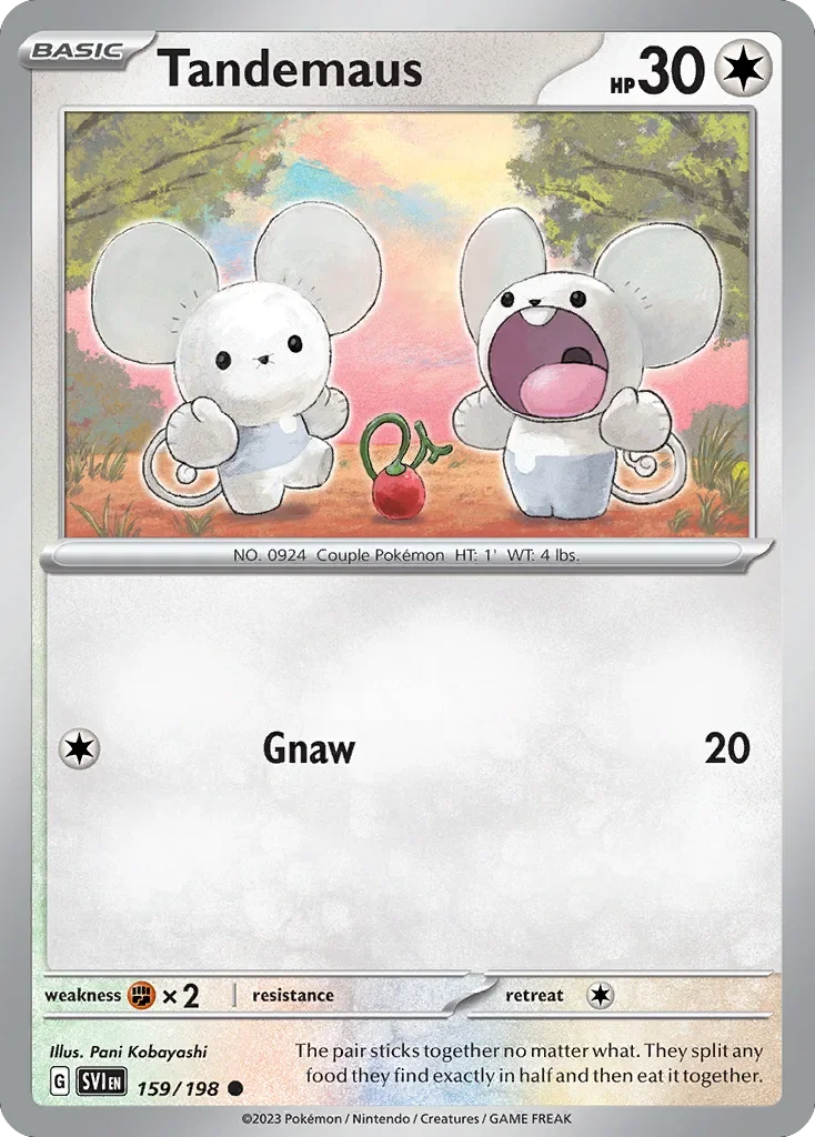 159/198 from Scarlet & Violet Common Pokemon Card