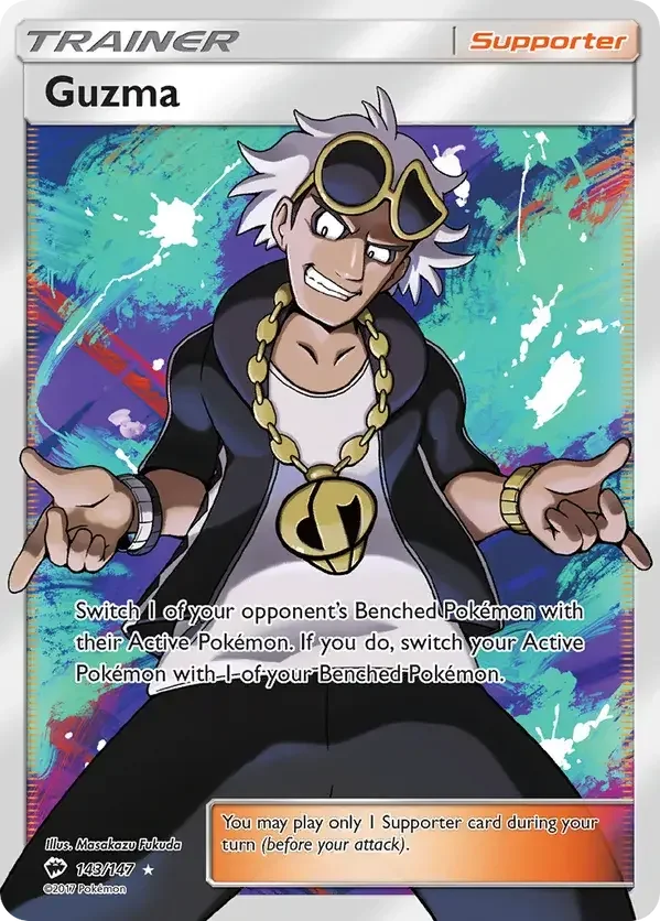 143/147 from Burning Shadows Full Art Trainer Card