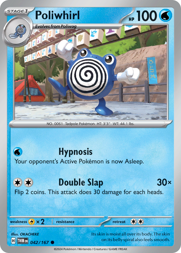 042/167 from Twilight Masquerade Card List Common Pokemon Card