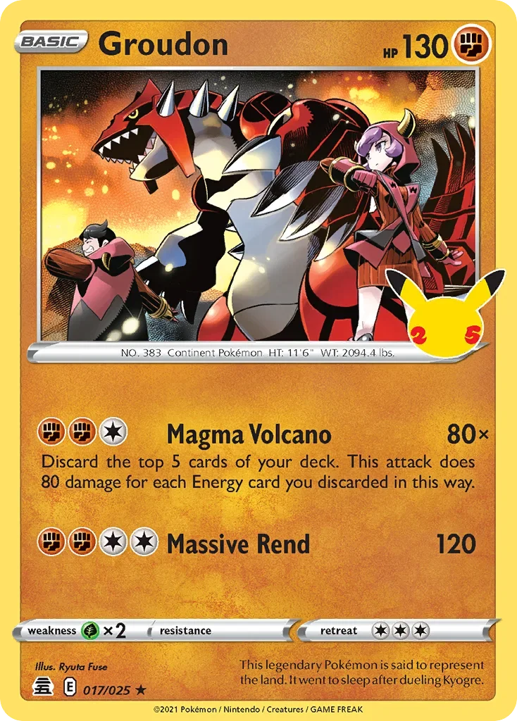 017/025 from Celebrations Holo Rare Pokemon Card
