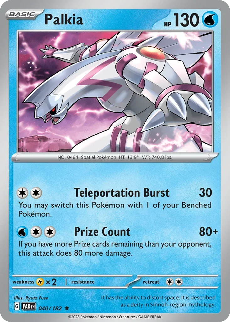 040/182 from Paradox Rift Rare Pokemon Card