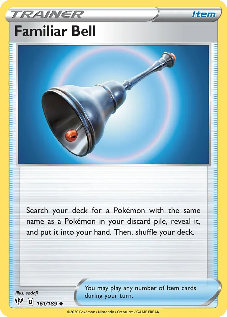 161/189 from Darkness Ablaze Uncommon Trainer Card