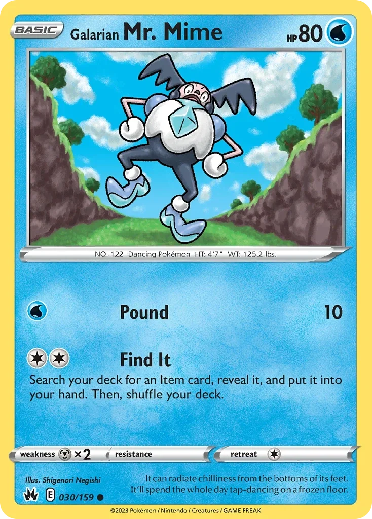 030/159 from Crown Zenith Common Pokemon Card
