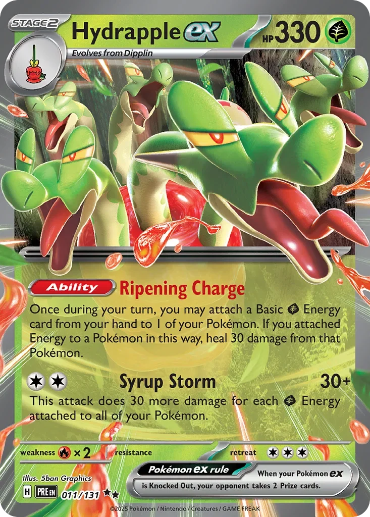 011/131 from Prismatic Evolutions Card List Double Rare Pokemon Card