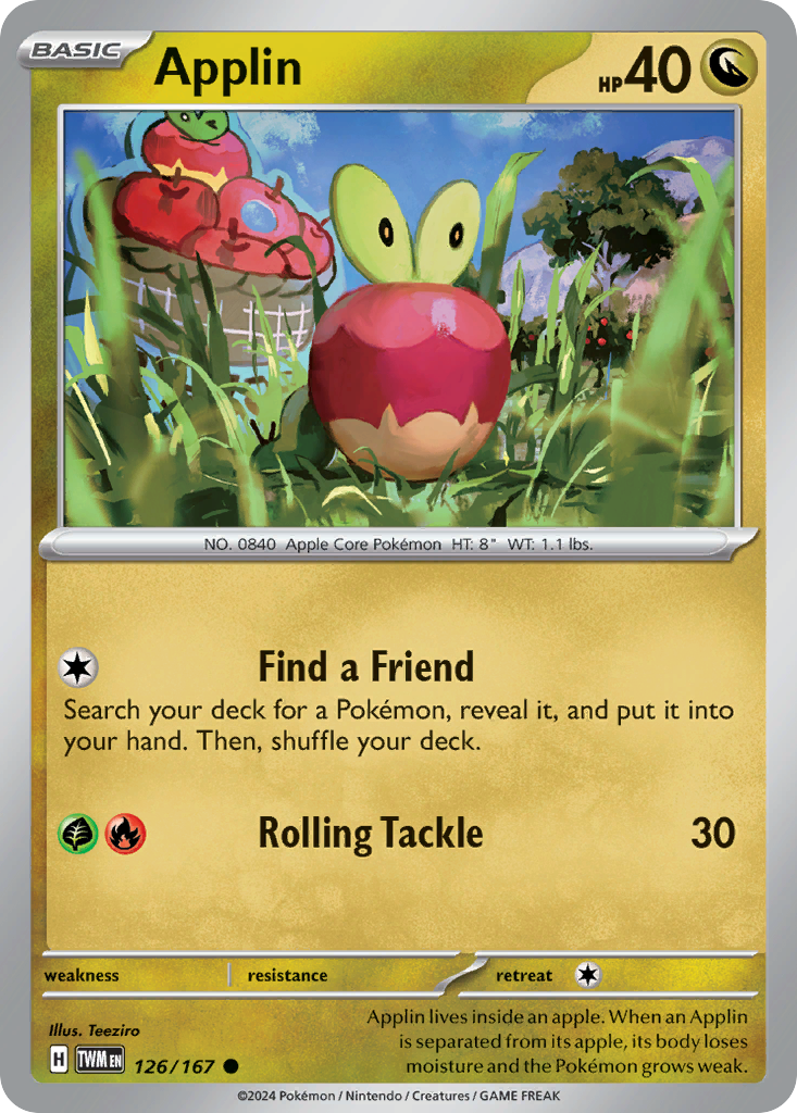 126/167 from Twilight Masquerade Common Pokemon Card