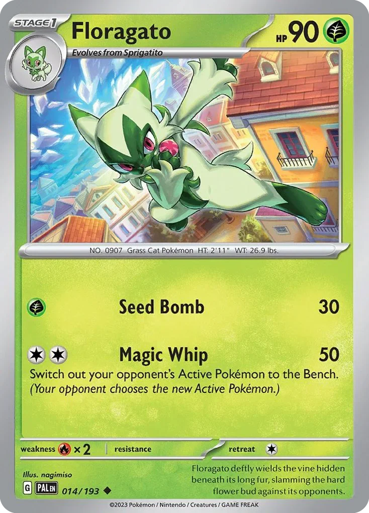 014/193 from Paldea Evolved Uncommon Pokemon Card