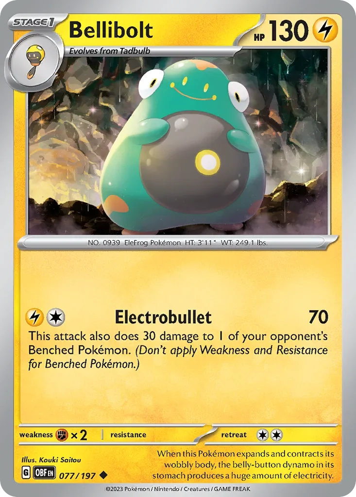 077/197 from Obsidian Flames Uncommon Pokemon Card