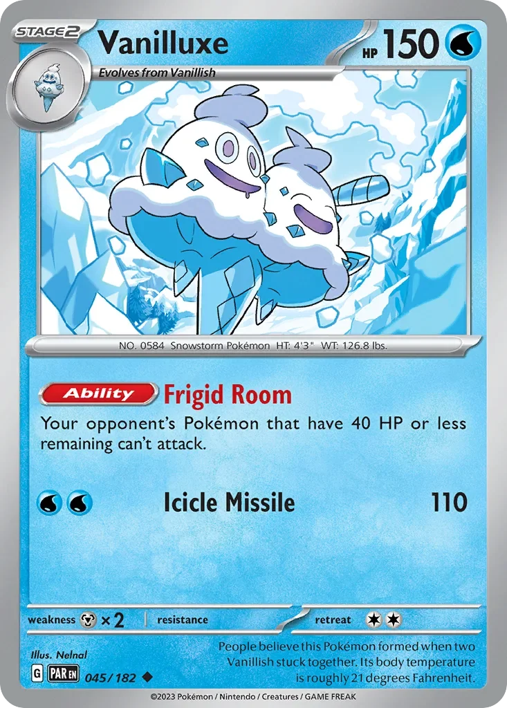 045/182 from Paradox Rift Uncommon Pokemon Card