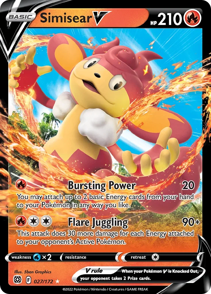 027/172 from Brilliant Stars Ultra Rare Pokemon Card