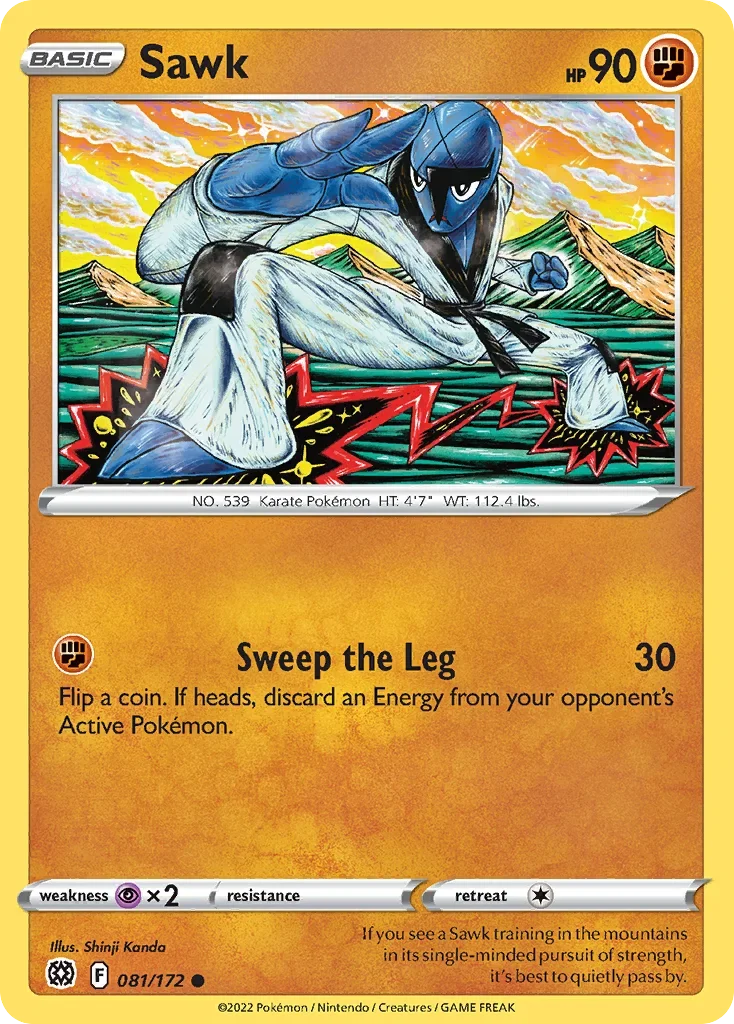 081/172 from Brilliant Stars Common Pokemon Card