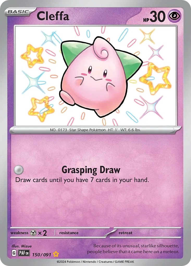 150/091 from Paldean Fates Shiny Rare Pokemon Card