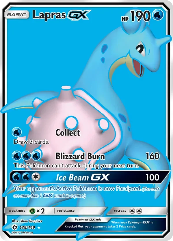 139/149 from Sun & Moon Base Full Art Pokemon Card