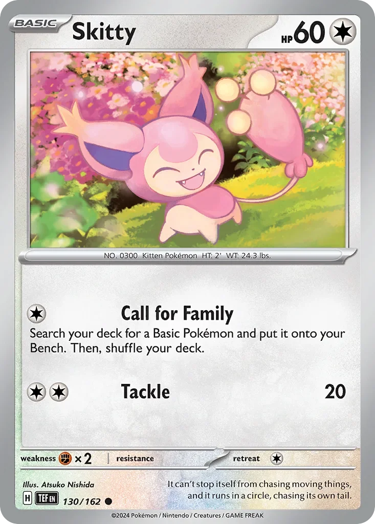 130/162 from Temporal Forces Common Pokemon Card