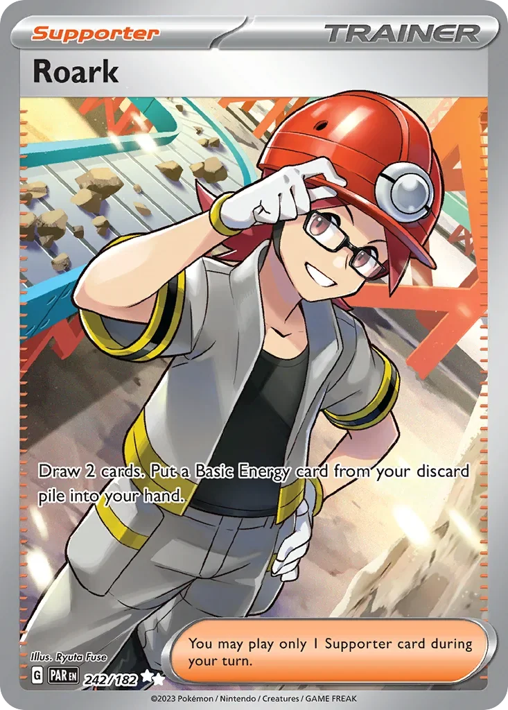 242/182 from Paradox Rift Ultra Rare Pokemon Card