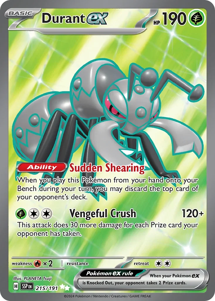 215/191 from Surging Sparks Card List Ultra Rare Pokemon Card