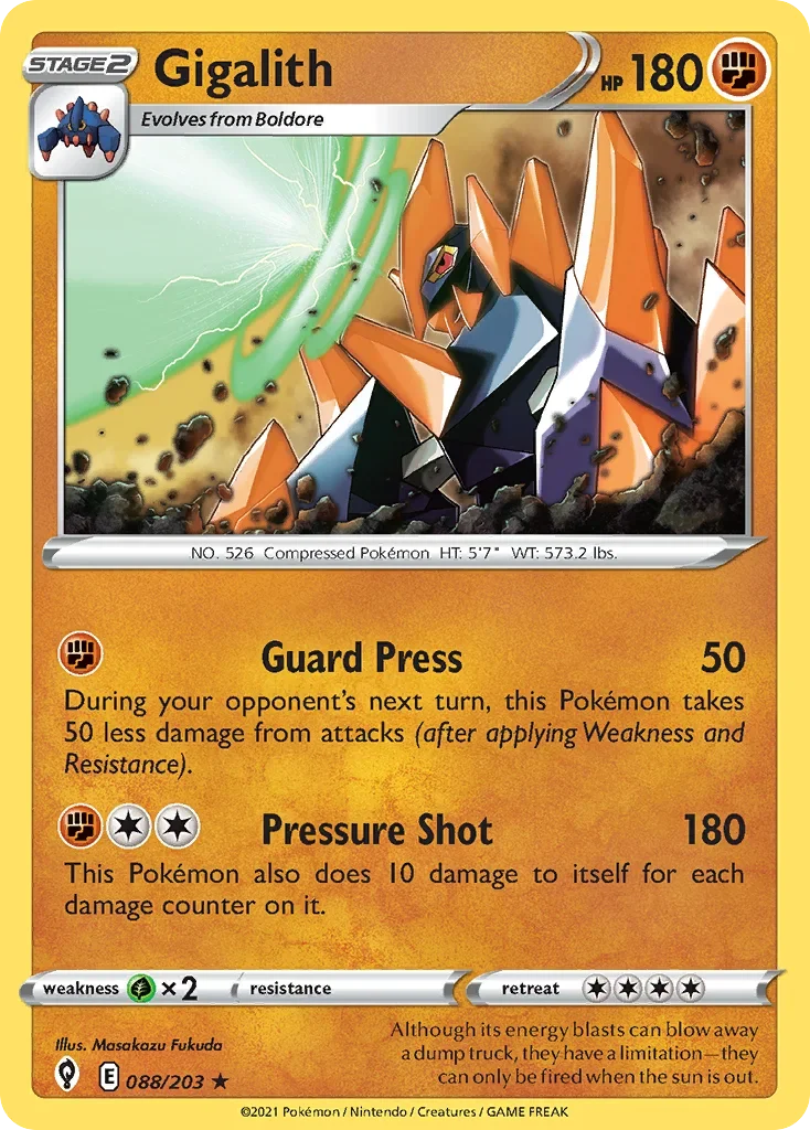 088/203 from Evolving Skies Rare Pokemon Card