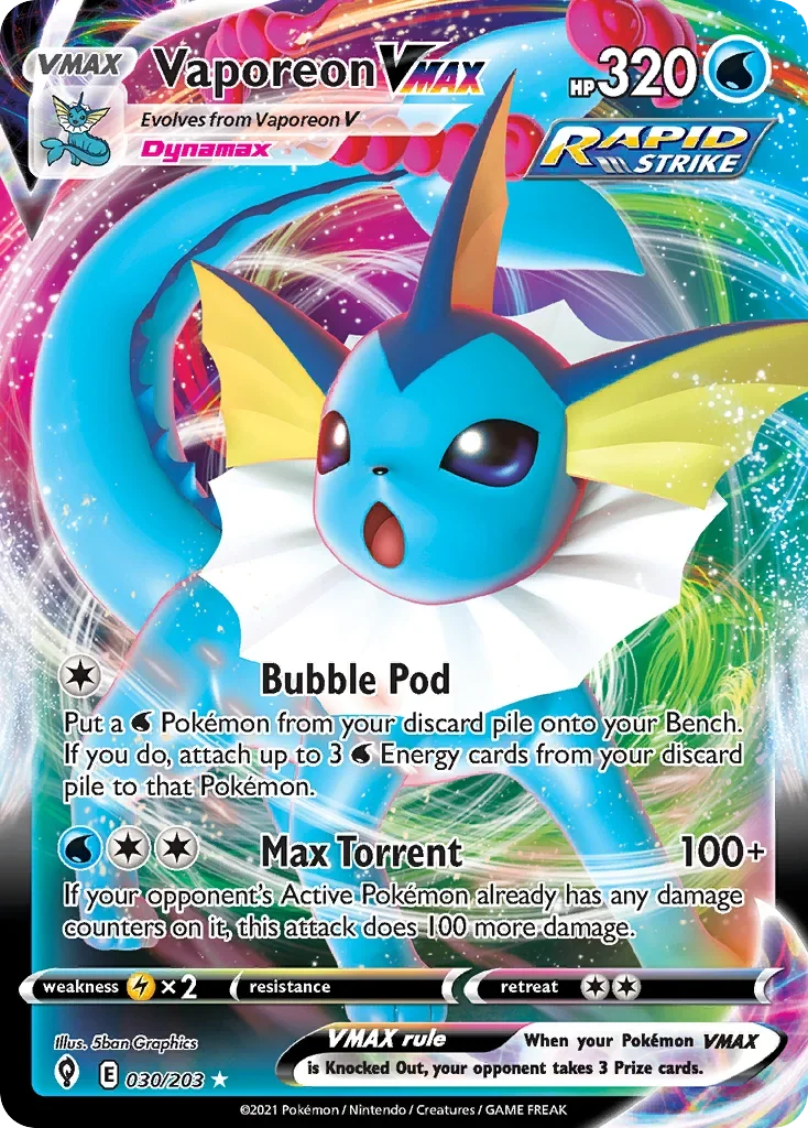 030/203 from Evolving Skies Ultra Rare Pokemon Card